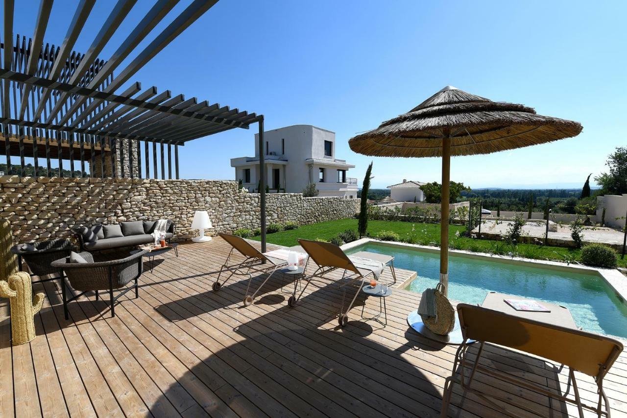 Les Loges En Provence "Villa Garrigue" Villeneuve-lès-Avignon Eksteriør billede